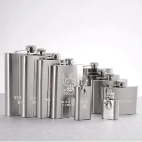 33rd Degree Scottish Rite Flask - Wings Up 1oz to 18oz