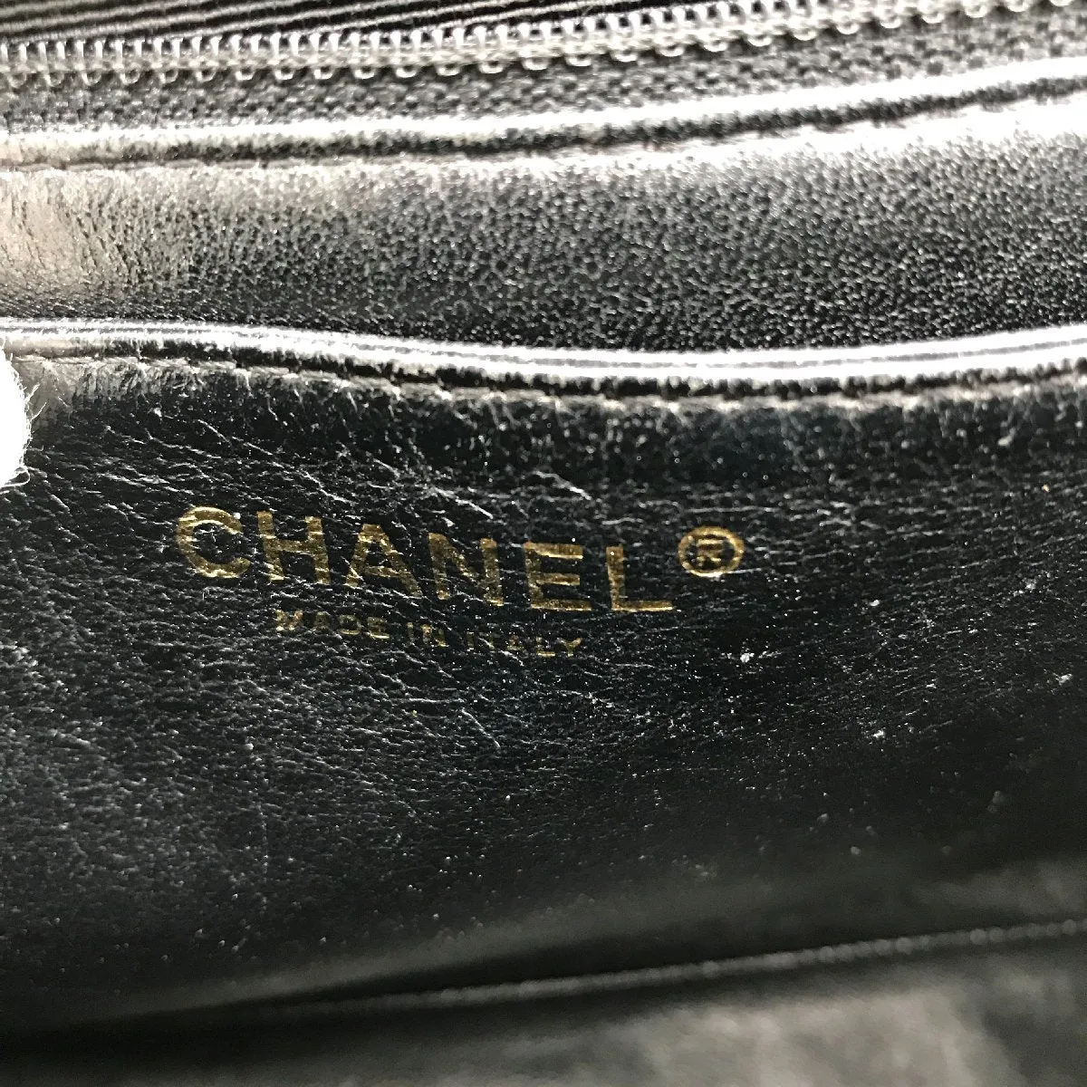 Chanel CC Caviar Leather Kelly Handbag Black
