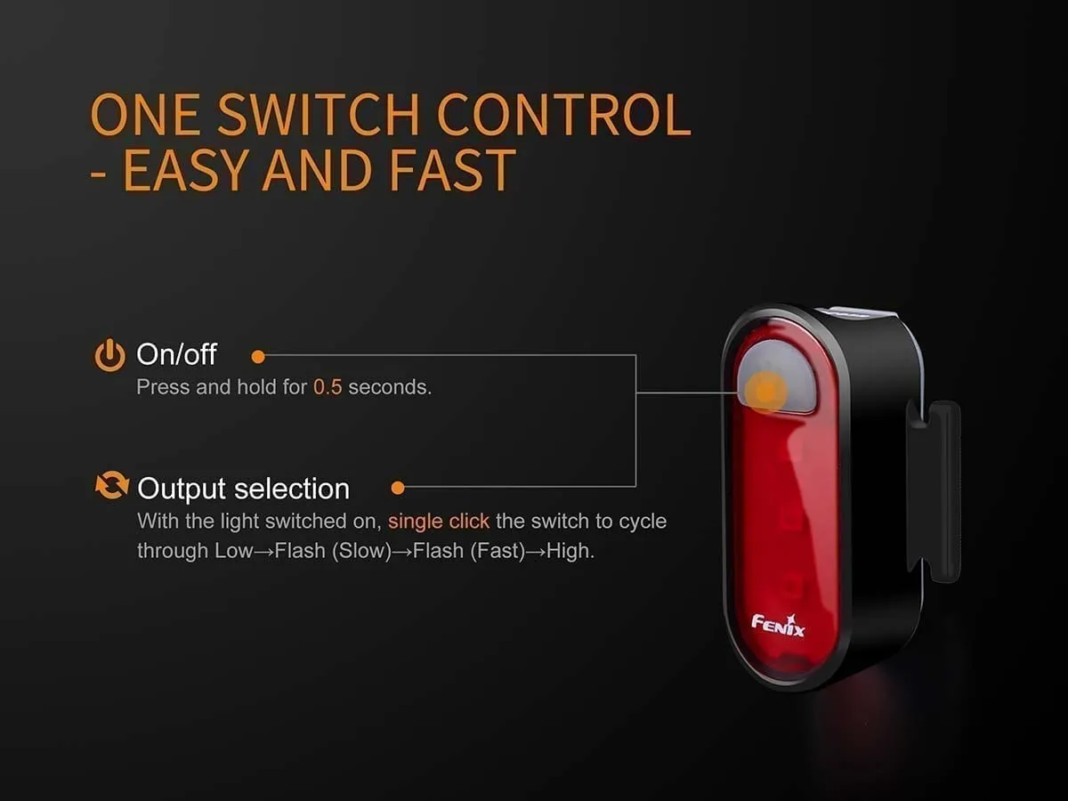 Fenix BC05R Rechargeable Bike Taillight - DISCONTINUED