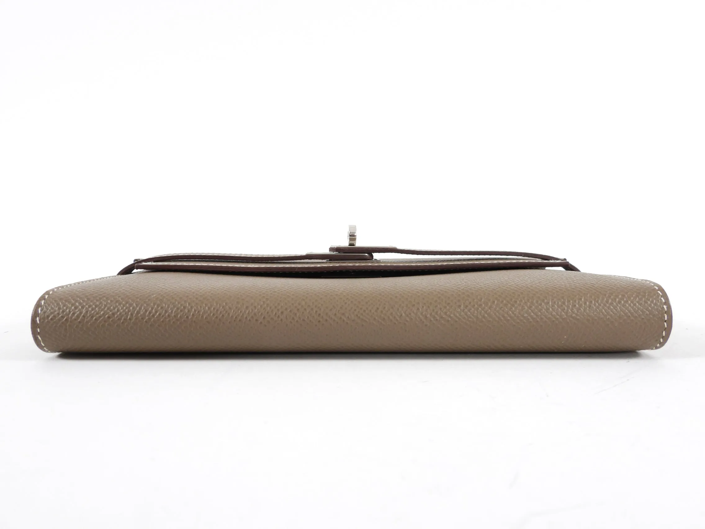 Hermes Kelly Classic Etoupe Epsom Wallet PHW