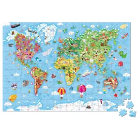 Janod World Giant Puzzle – 300pcs