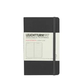 Leuchtturm1917 Ruled Pocket Notebook - Grey Linen