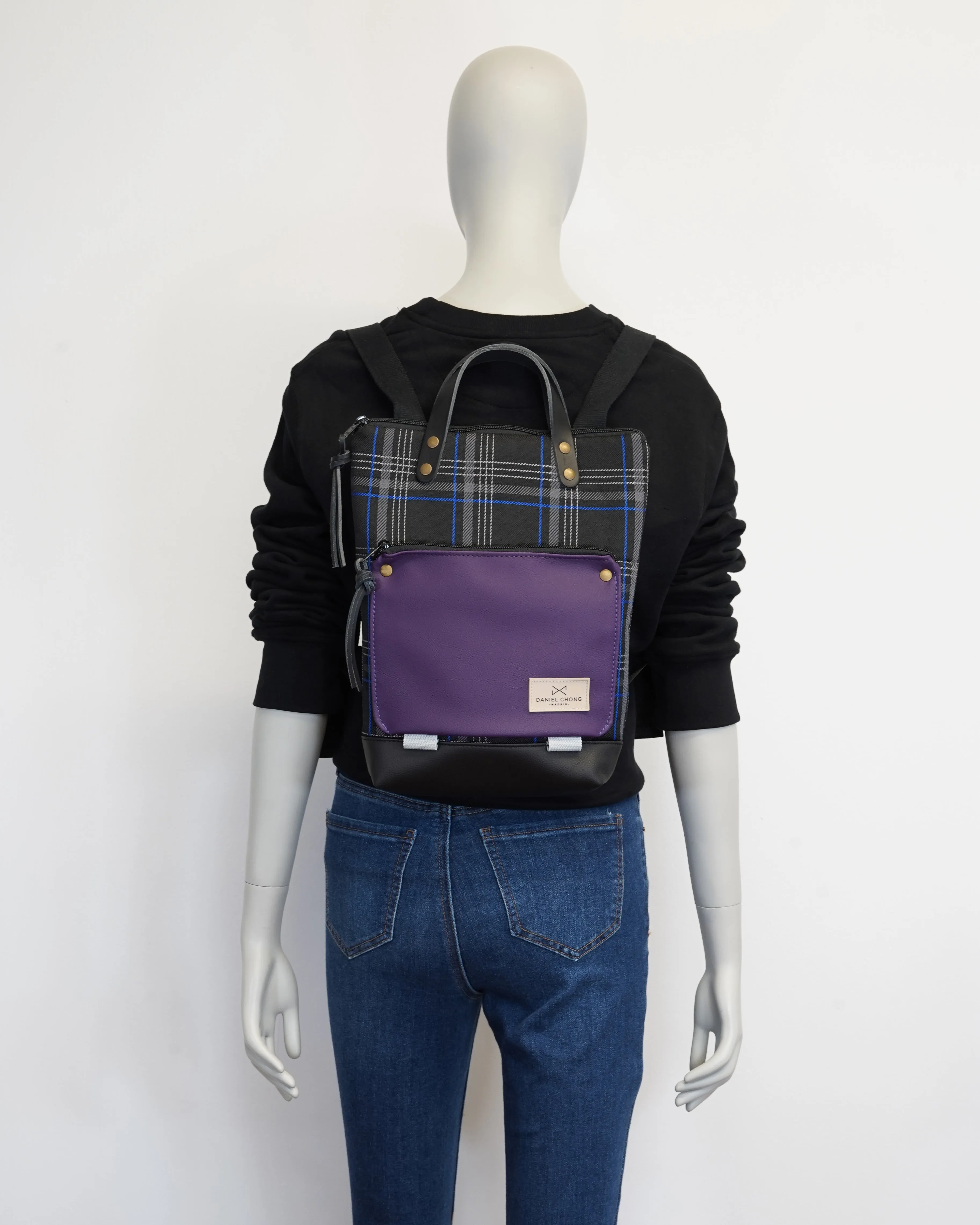 Mini Book Holder Backpack – Quilted