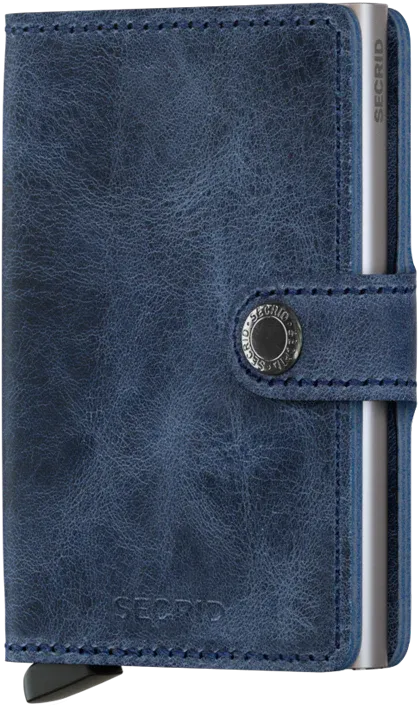 Miniwallet: Vintage Blue