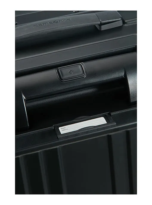 Samsonite - Lite Box ALU 55cm Small 4 Wheel Hard Suitcase - Black