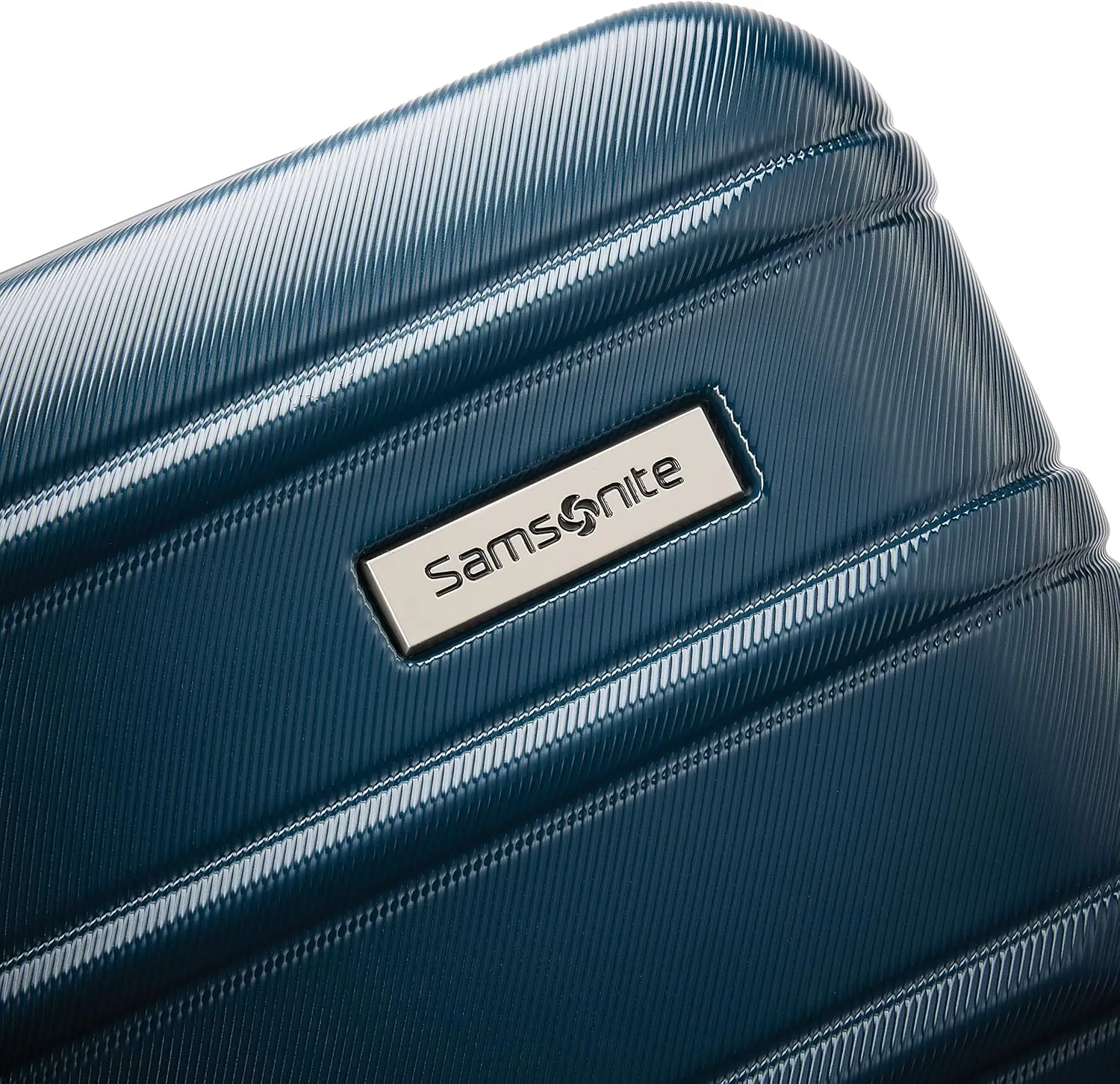 Samsonite Omni 2 28-Inch Large Checked Hardside Luggage with 360 Spinner Wheels - Scratch Resistant Hardshell - TSA Lock - Expandable Polycarbonate Shell for Lightweight Travel - Nova Teal
