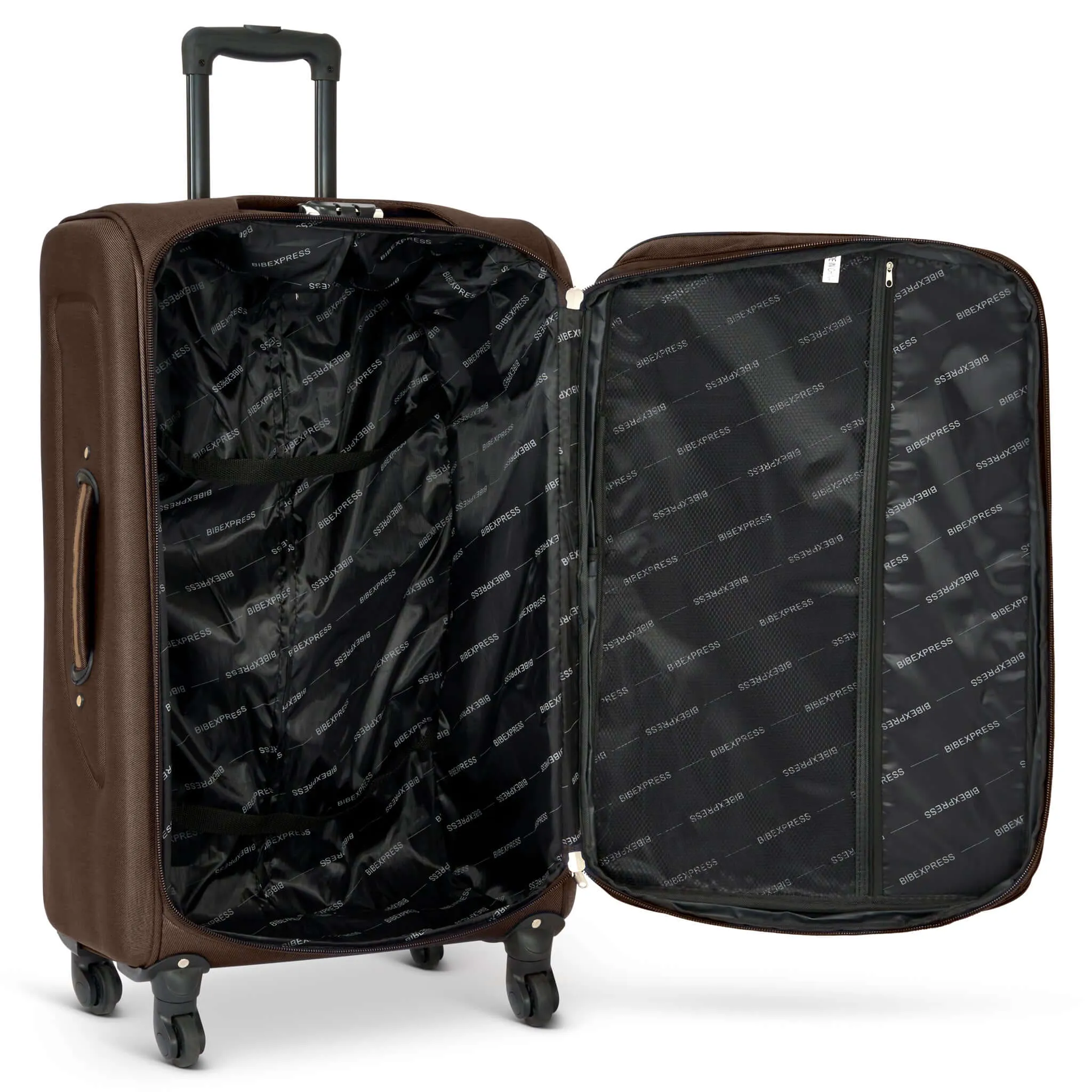 Suitcase Luggage Set On Wheels Set of 4, Assorted Colours