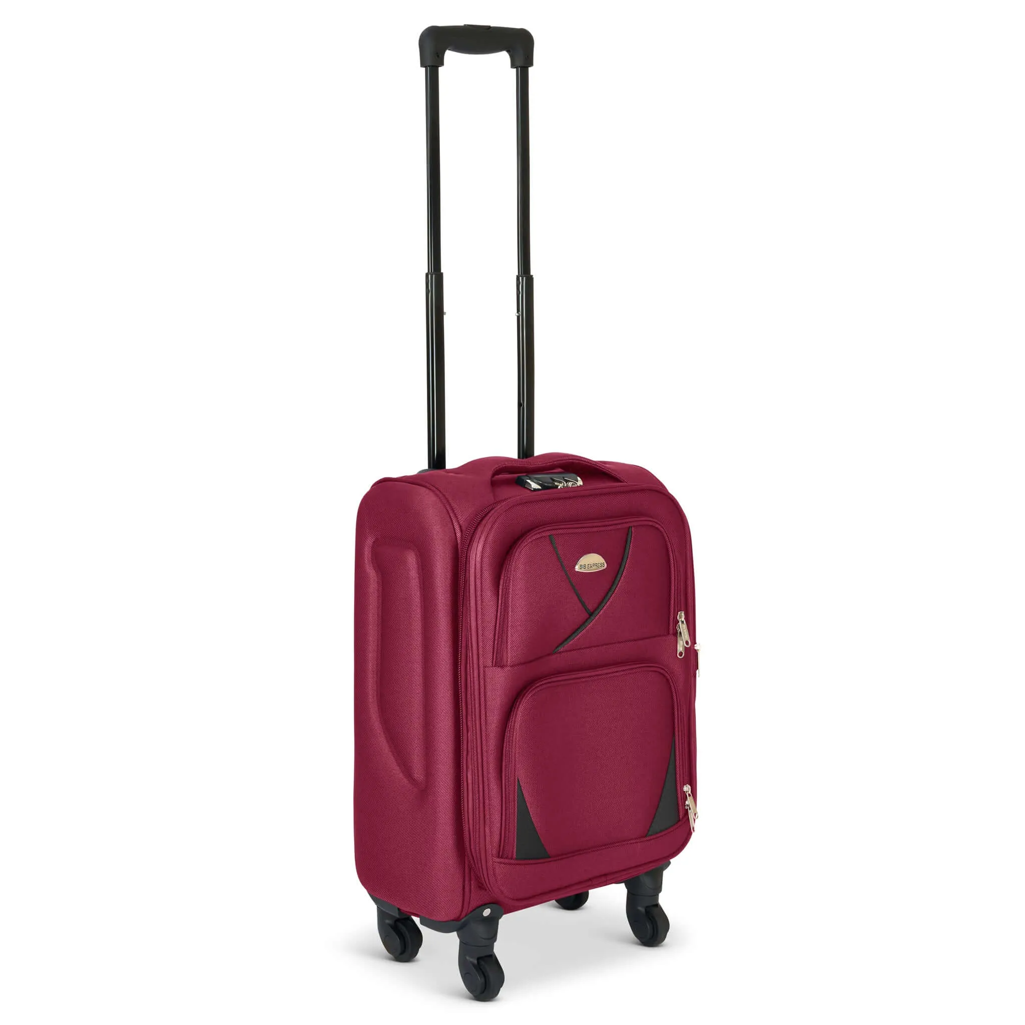 Suitcase Luggage Set On Wheels Set of 4, Assorted Colours