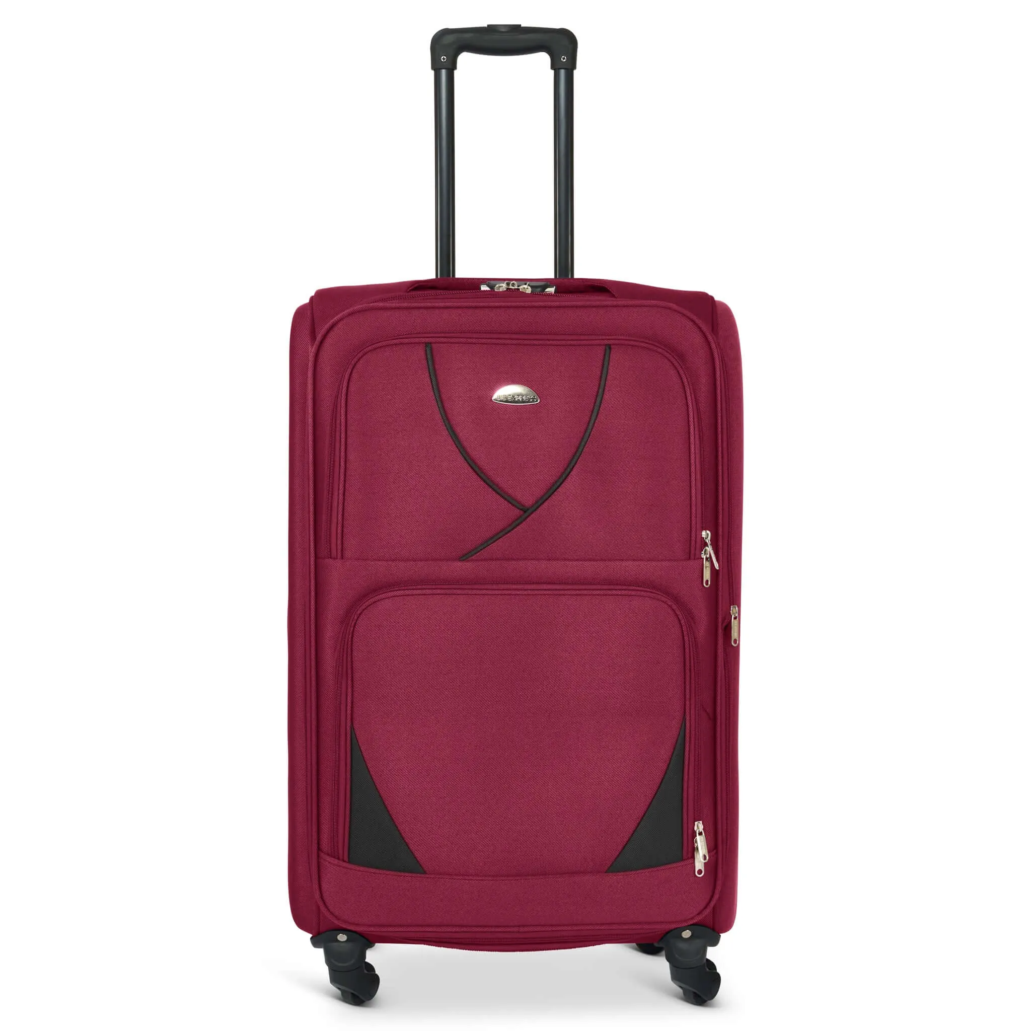 Suitcase Luggage Set On Wheels Set of 4, Assorted Colours