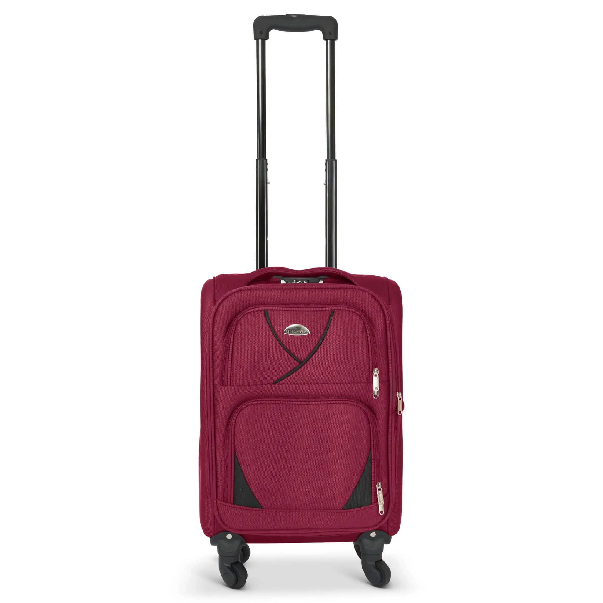 Suitcase Luggage Set On Wheels Set of 4, Assorted Colours