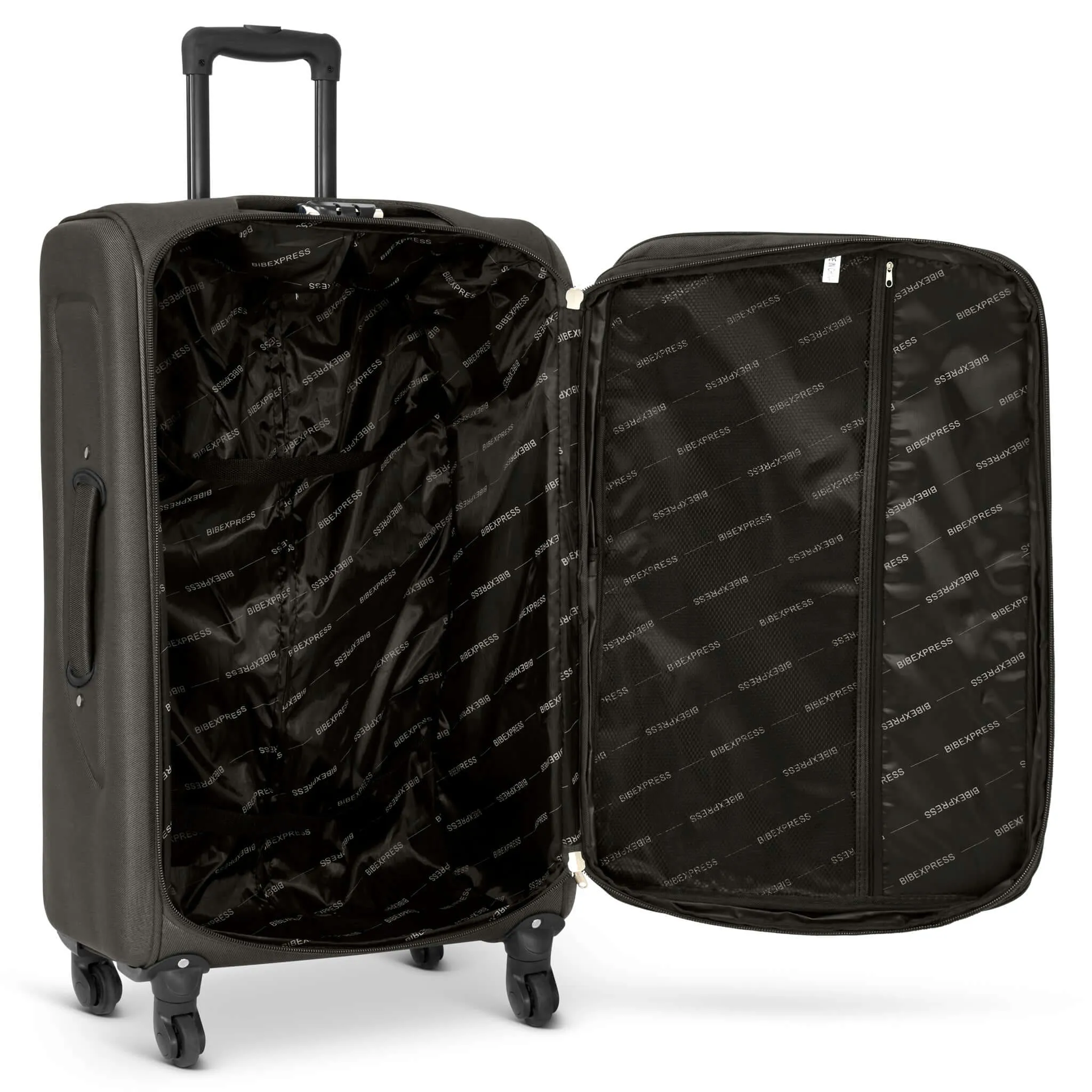 Suitcase Luggage Set On Wheels Set of 4, Assorted Colours