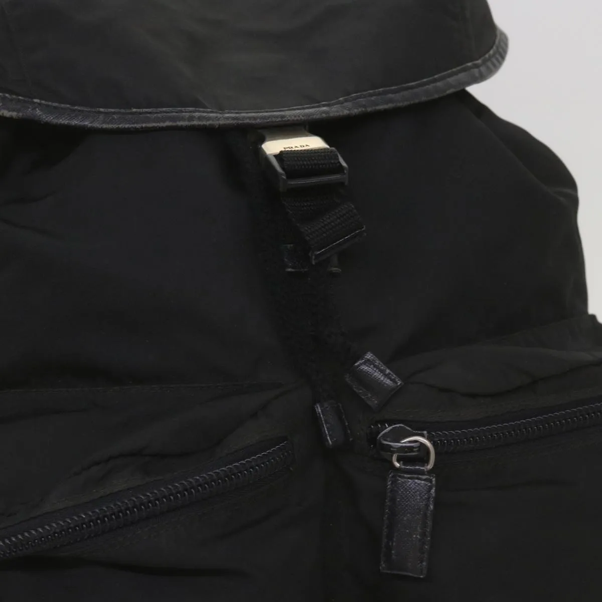 Trendy Inspired Prada Backpack Nylon Black Auth Yk11052