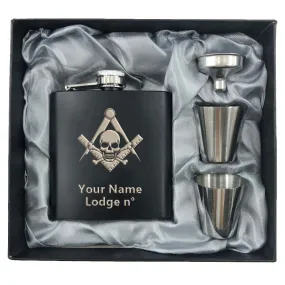 Widows Sons Flask - 2 Shot Glasses & Funnel