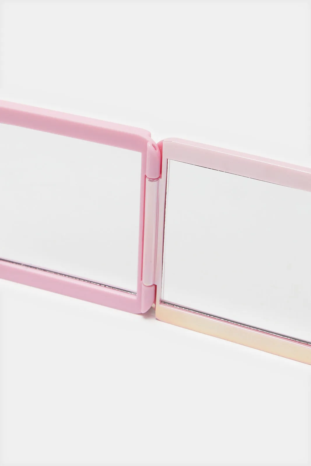 Women Pink Pocket Mirror
