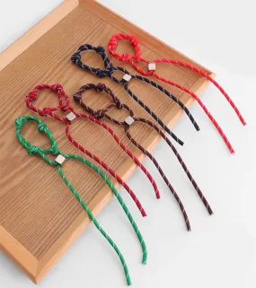 Woven Hand Strap Pendant Accessory for Briefcase, Lanyard Decoration for Handbag or Tote Bag